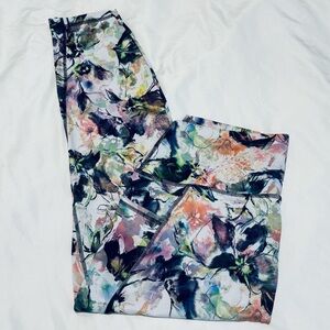 NWOT RBX XXL Beautiful Floral Yoga Pants Activewear pockets